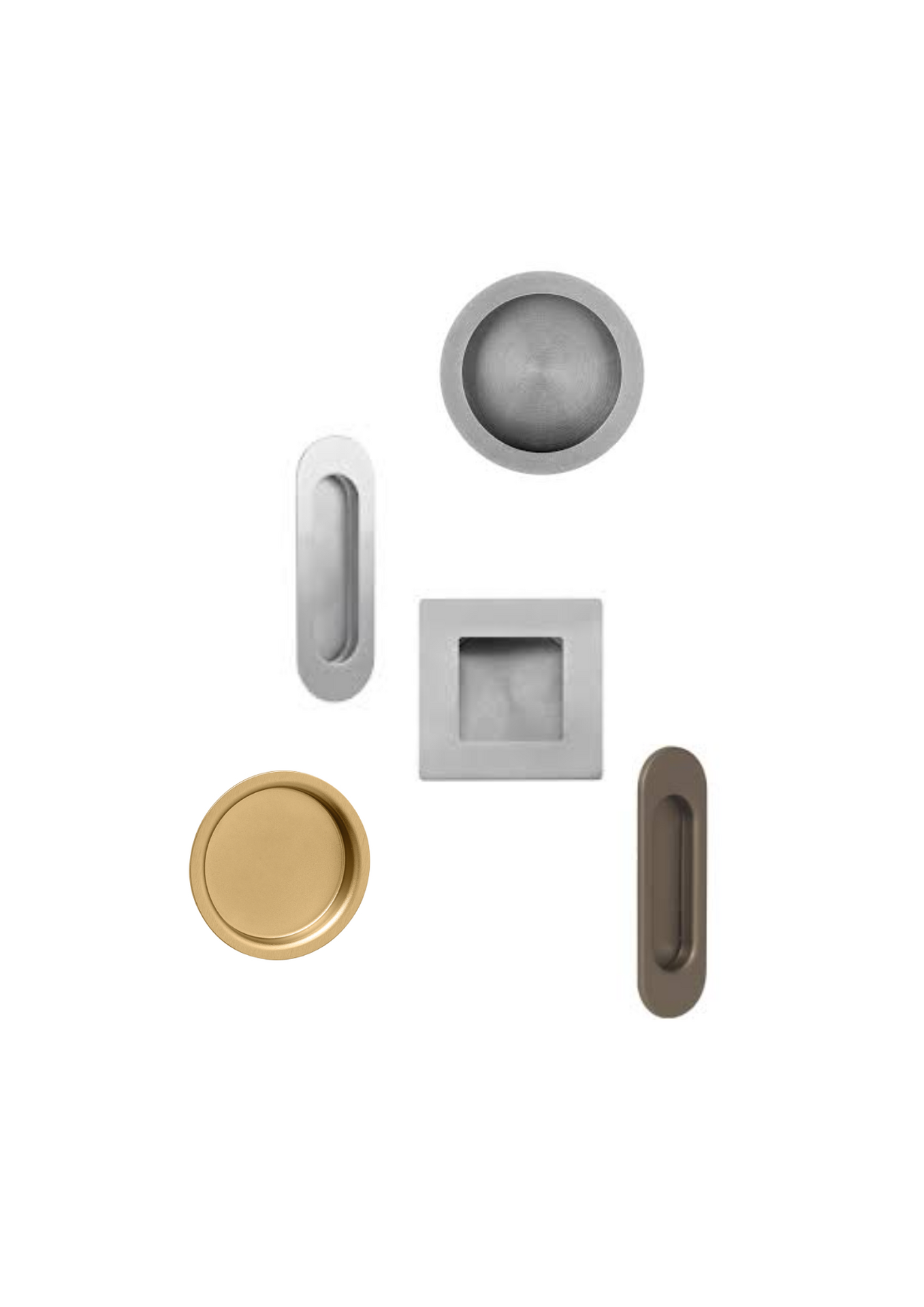 Asas de conchas e portas