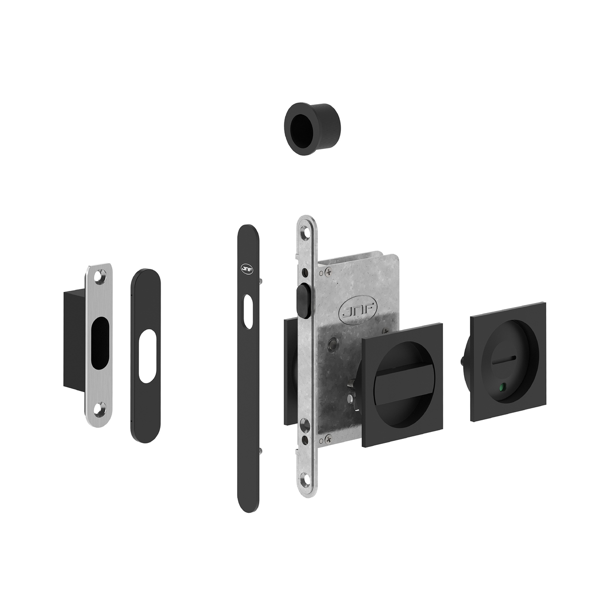 FECHADURA PORTA CORRER C/INDIC. BLACK IN.20.940.B