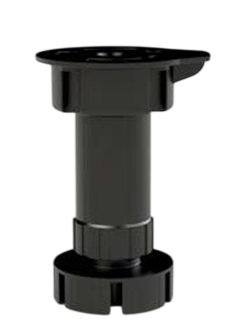 PÉ DE COZINHA MX H120 PRETO 421.1200.03