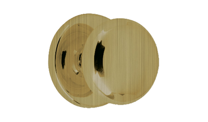 PUXADOR FIXO BRONZEADO SAT. 580-07