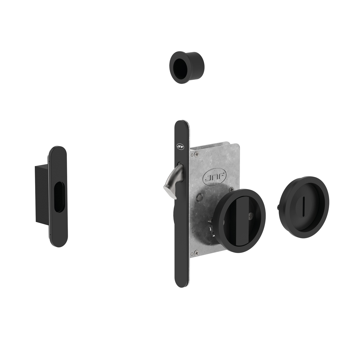 FECHADURA P/PORTA CORRER PRETO RAL9005 IN.20.937.B