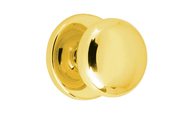 PUXADOR FIXO LATÃO POLIDO 580-01