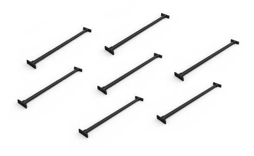 PACK OF 7 HACK PANTS, BLACK, 7112054