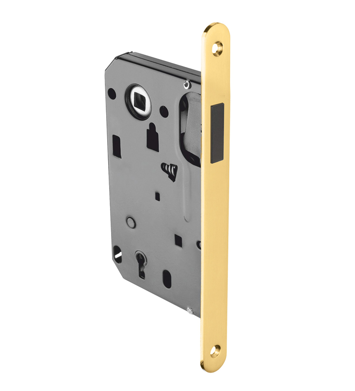 FECHADURA MAGNÉTICA LATÃO POLIDO 2867-01