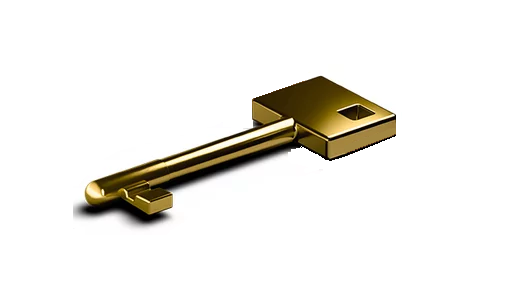 CHAVE P/FECHADURA SPINOFF OURO SAT KM CHIAVE OS