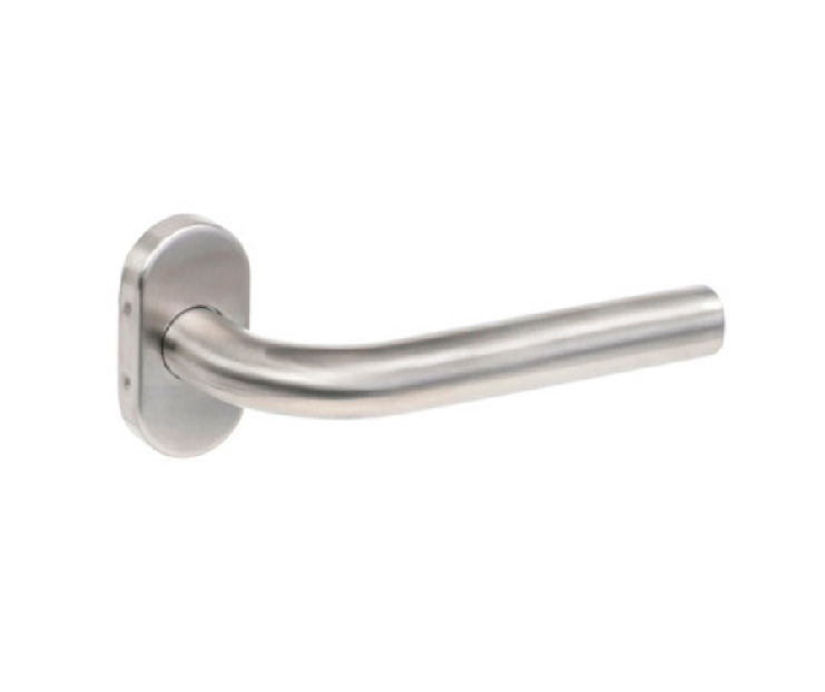 PAR PUX. ROSETA OVAL INOX SP 4005O