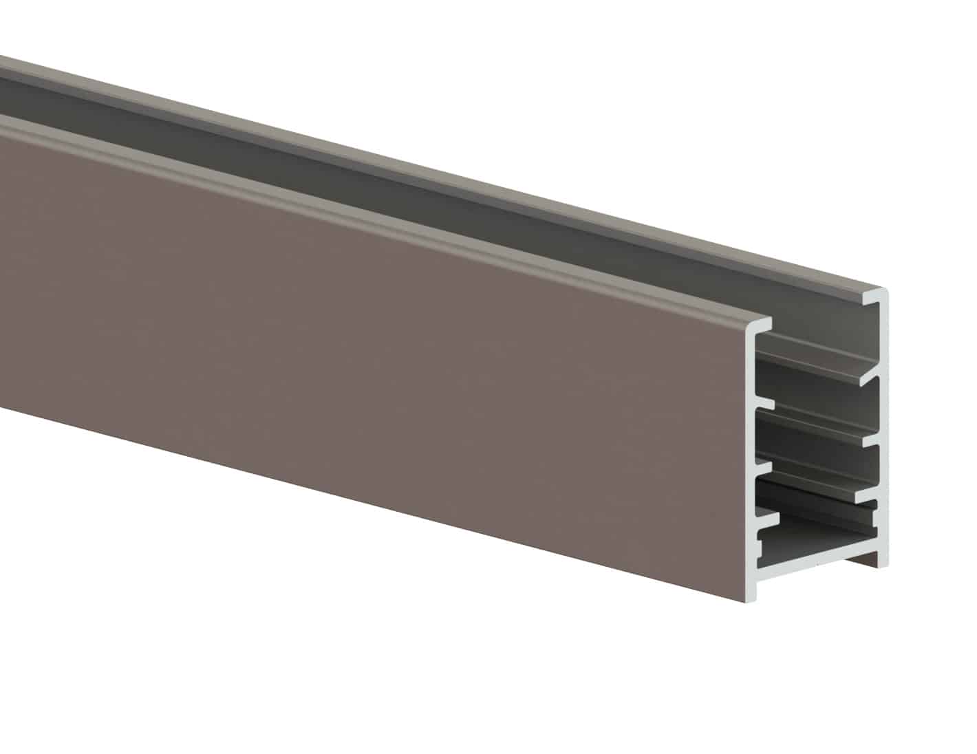 PERFIL SUPORTE PAINEL 6,1MT ALUM. MATE 8300362