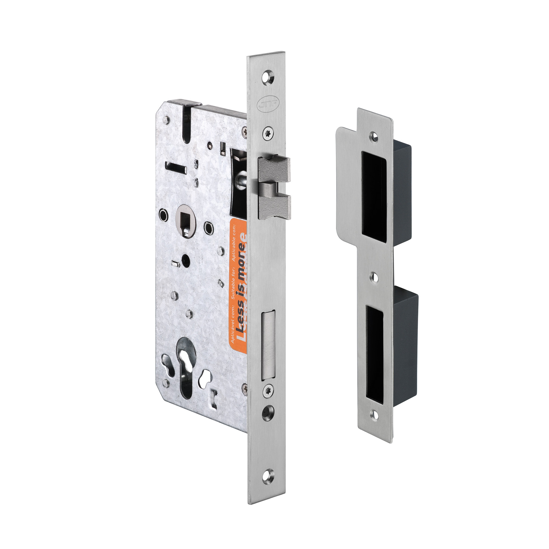 STAINLESS STEEL LOCK WITHOUT CYLINDER IN.20.895.S
