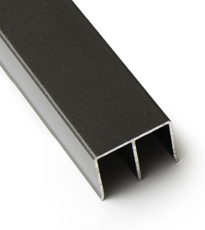 CALHA SUPERIOR ROUPEIRO SLIDE-B 6121 5MT PRETO