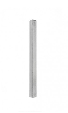 QUADRA SEM RASGO AP/7 6,35x120mm ZINC.