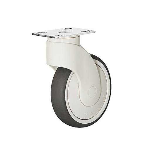 RODA MÓVEL GRIS 110KG 125mm 661.86.511