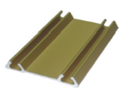 CALHA INFERIOR ROUPEIRO SLIDE-B 6113 5MT DOURADO