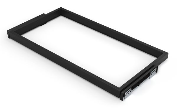 FRAME WITH SLIDING RAIL HACK 860-894 BLACK 7113754