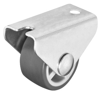 RODA SOFT Ø25mm 40KG CINZA 661.05.341