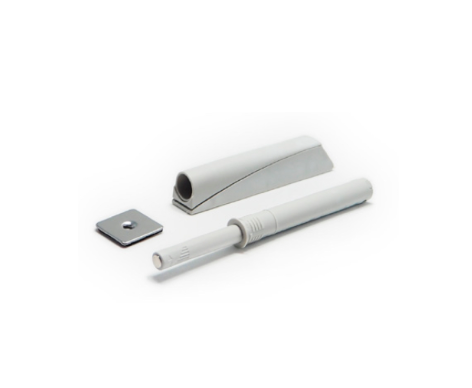 FECHO TIC-TAC C/ÍMAN E TAMPA ECO CINZA A103