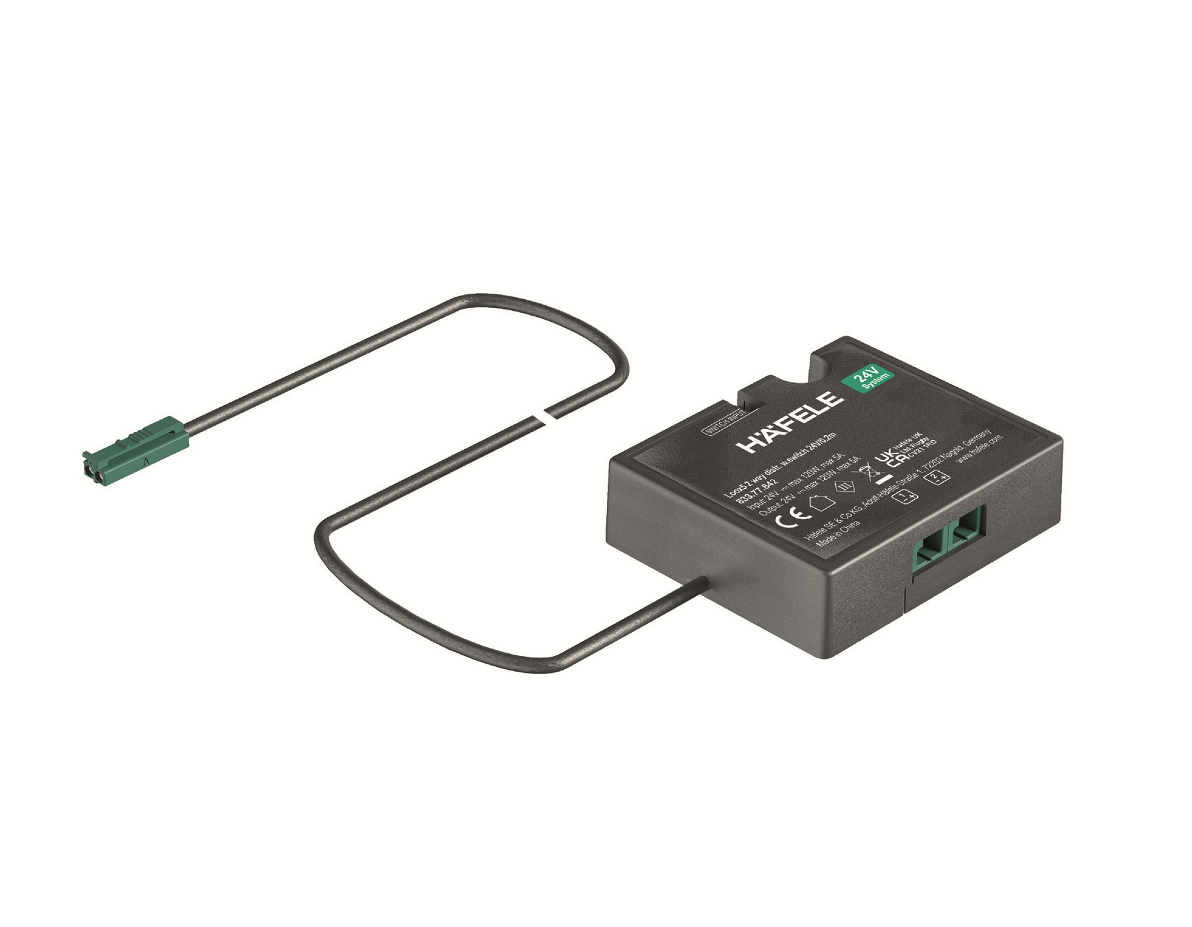 DISTRIBUIDOR 2 SAÍDAS LOOX5 24V 833.77.842