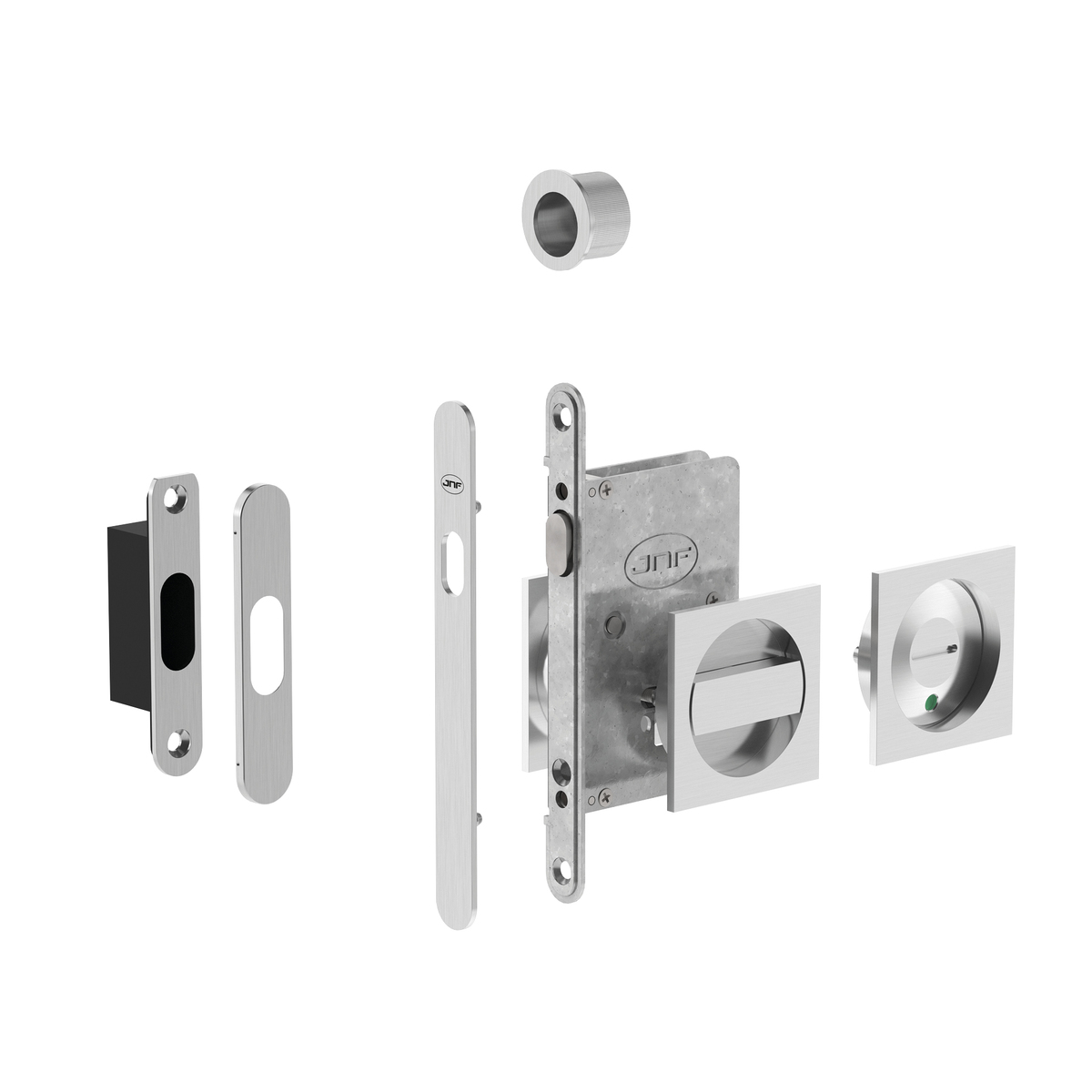 FECHADURA P/PORTA CORRER INOX IN.20.940