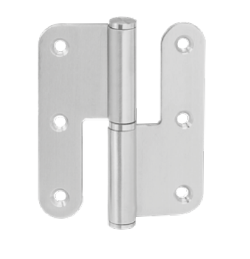 DOBRADIÇA BX31/2 INOX CANTOS REDONDOS DRT.