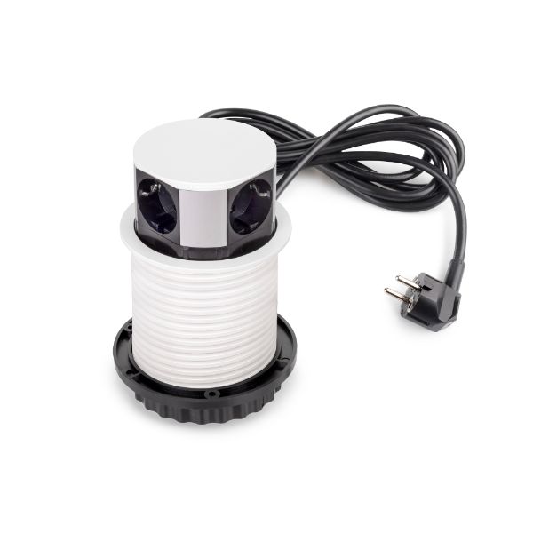 TOMADA VERTIKAL PUSH 100 PINT. BRANCO 5221212