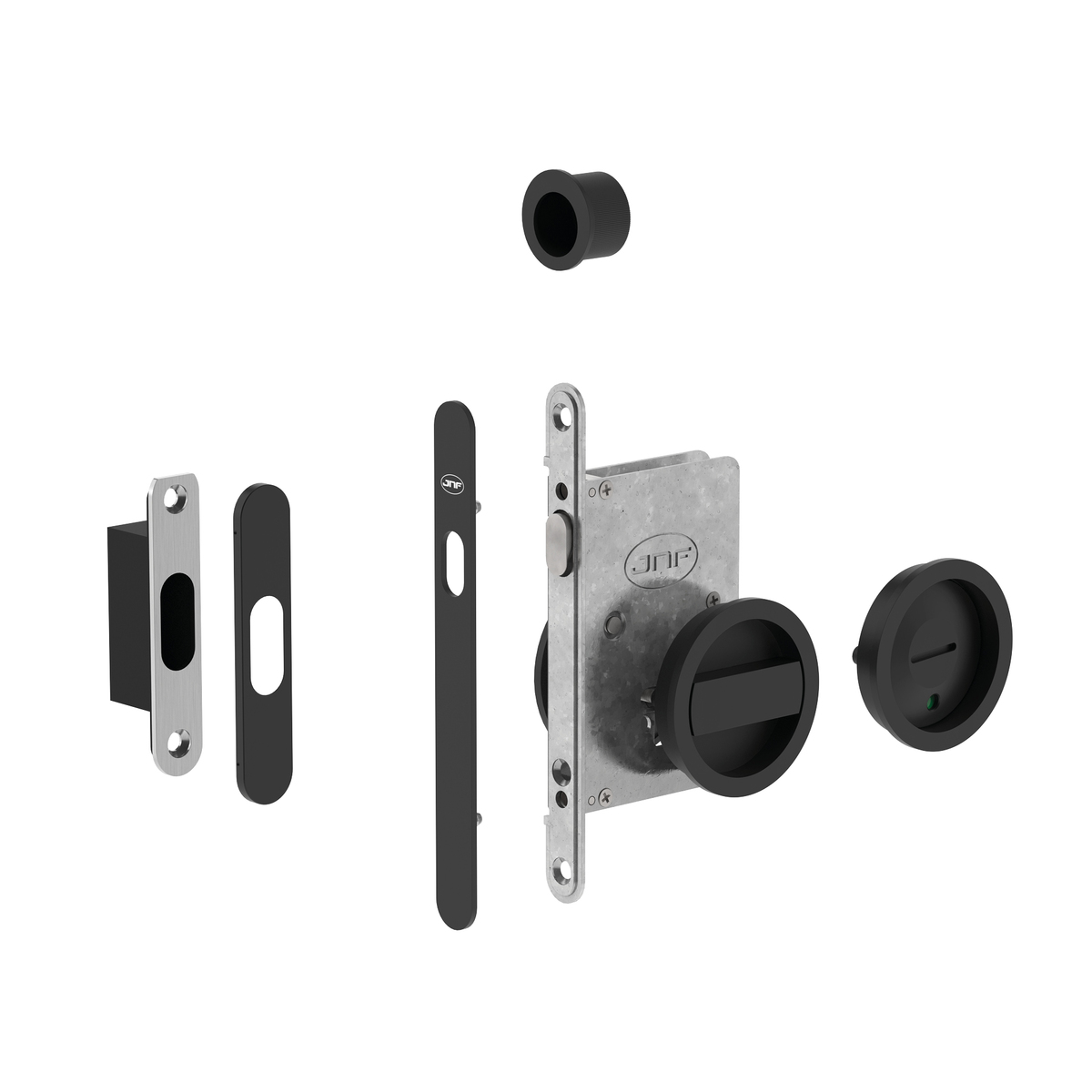 FECHADURA PORTA CORRER C/INDIC. BLACK IN.20.939.B