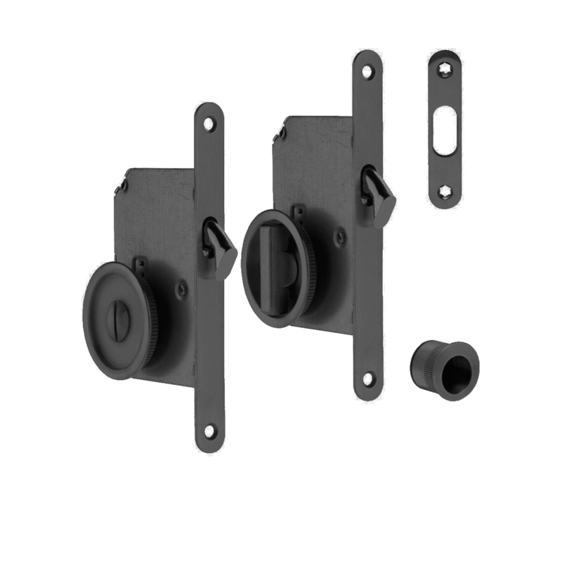 FECHADURA P/PORTA DE CORRER RED. BLACK P. 2850-153