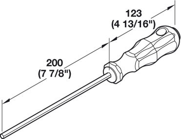 Extensão para ferramenta de ajuste AXILO 78