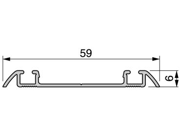 Calha inferior Placard 81