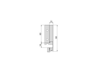 Gaveta Vertex H93 c/ amortecedor