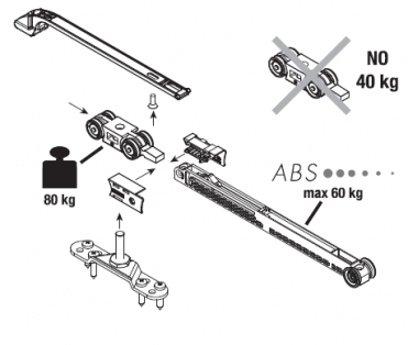 Amortecedor ABS BK