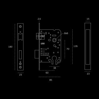 Fechadura IN.20.825