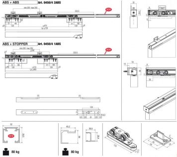 Sistema 0450- 60 kg ABS