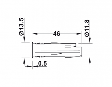 12V e 24V Sensor de proximidade_desenho técnico