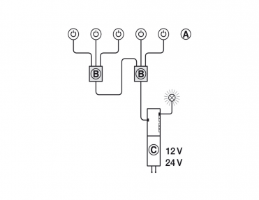 Caixa multi-interruptor