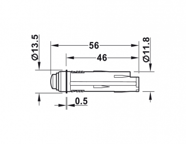 12V e 24V Sensor de movimento