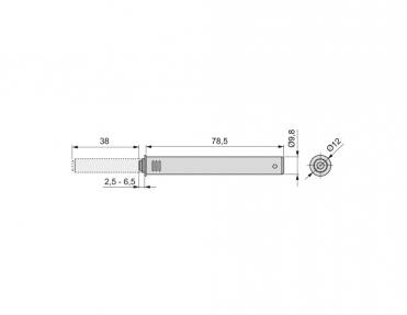 Fecho Tic Tac 80 mm