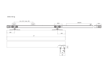 Sistema 0400/ 60-80 kg