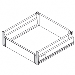 Jogo de engates frontais p/ gaveta 141 mm