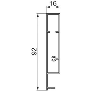 Perfil interior Vantage 1,1 mt