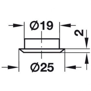 ROSETA DE CILINDRO- DESENHO TÉCNICO