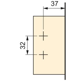 CALÇO X95 PARA APARAFUSAR- DESENHO TÉCNICO